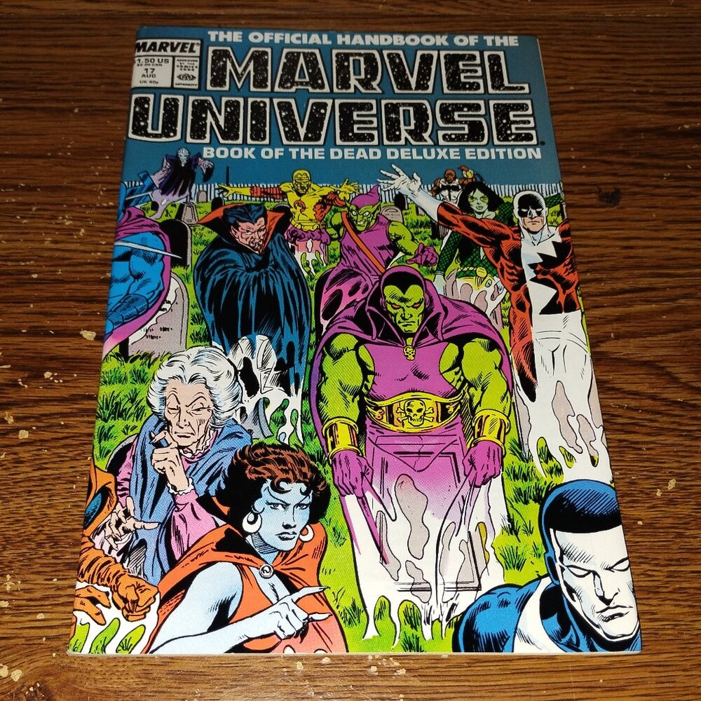 Official Handbook of Marvel Universe Book of the Dead Deluxe Edition #17 Destiny